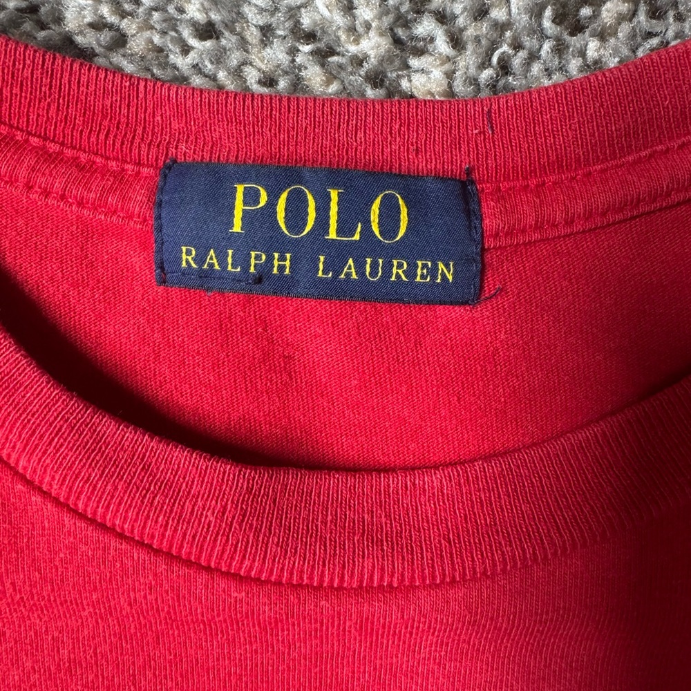 Polo by Ralph Lauren Vibrant Red Knit